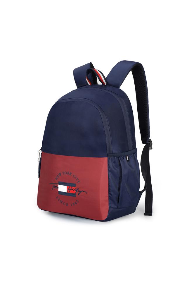 Tommy hilfiger backpack online navy blue and red