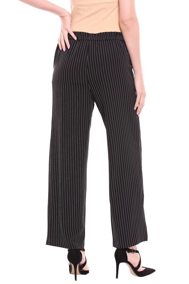 Cutaway Pants Gray Striped Wool Blend Hickey Striped Morning Trousers