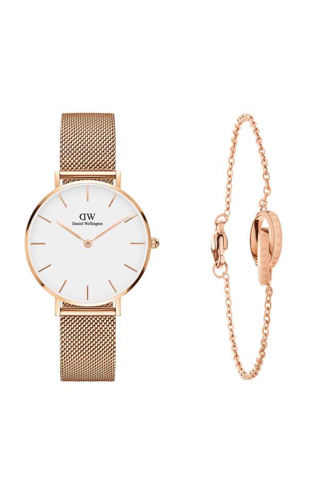 Buy DANIEL WELLINGTON Womens 32 mm Classic Petite Melrose White