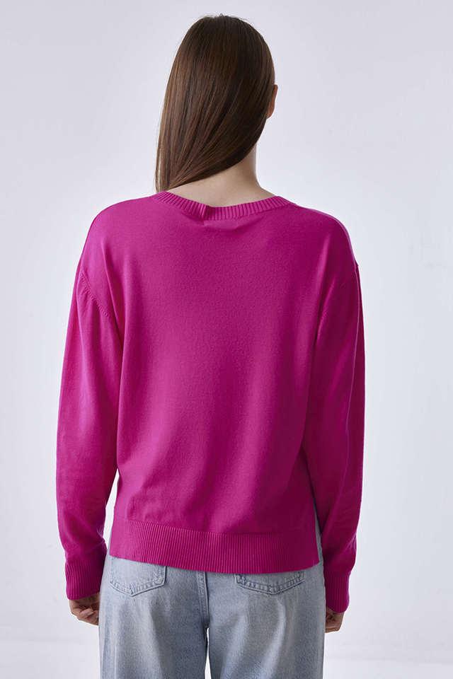 Fuschia cardigan hot sale sweater