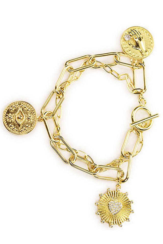 Ornate Baby Nazaria Gold Bracelet  Bracelet For Kids  CaratLane