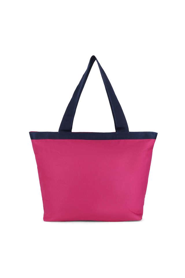 Nylon tote bags with zipper clearance closure