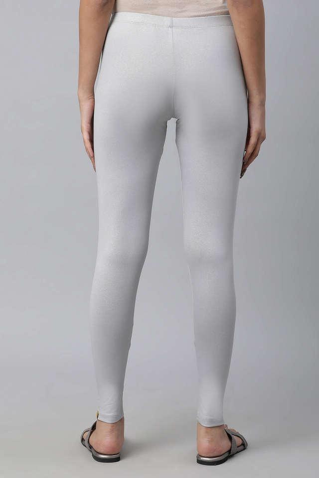 Buy online White Solid Full Length Leggings from Capris & Leggings for  Women by Aurelia for ₹620 at 52% off | 2024 Limeroad.com