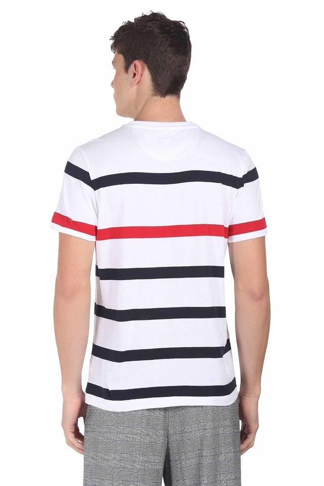 Guess david cheap yarn dye tee