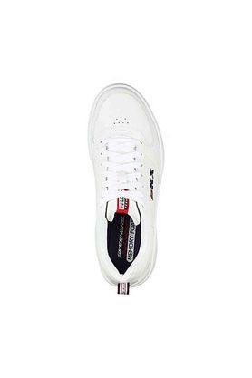 Skechers white 2025 casual shoes