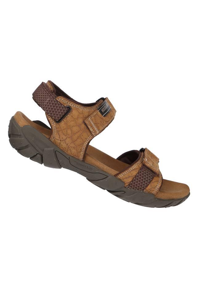 Mens Suede Velcro Closure Sandals