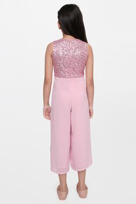 Ladies sales pink jumpsuit