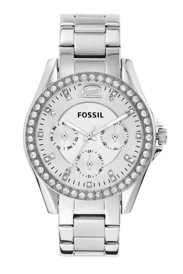 Fossil on sale q silver