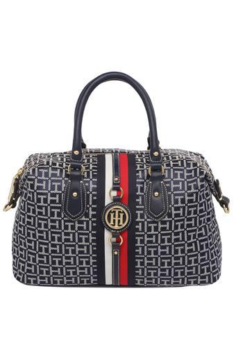 navy satchel handbags