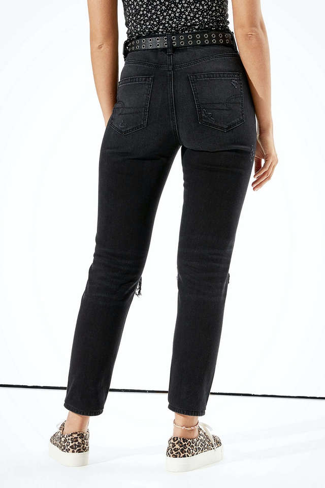 American eagle black hot sale high waisted jeggings