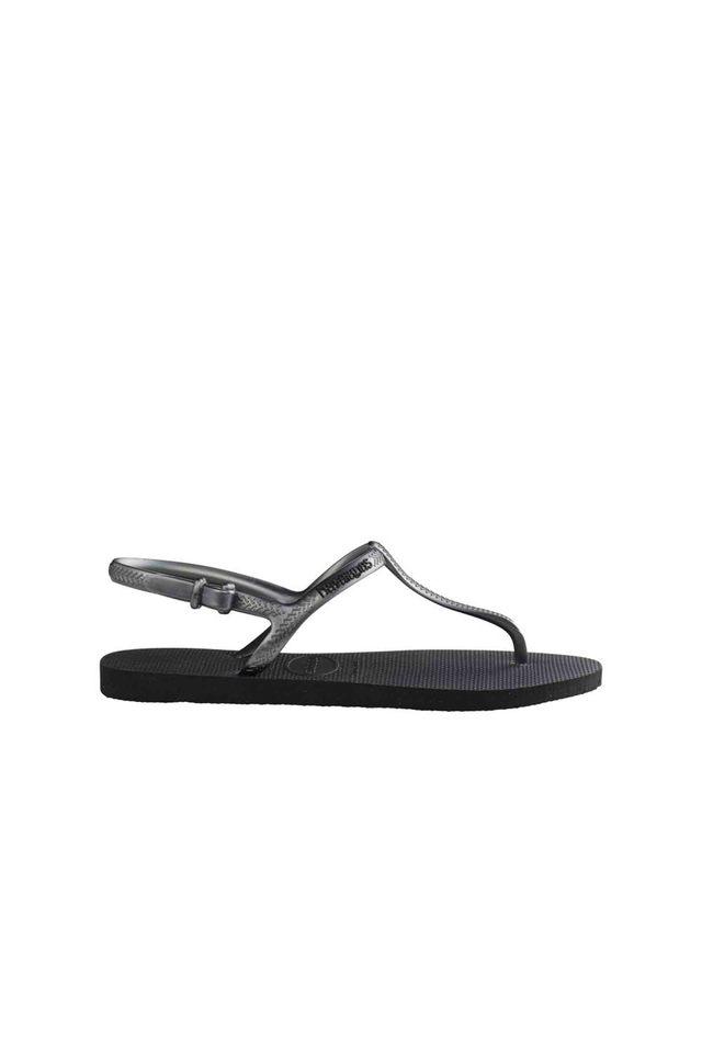 Buy HAVAIANAS Black Rubber Back Strap Womens All Occassions Closed