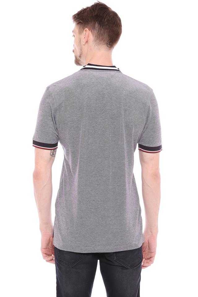 Tommy jeans band store collar tee