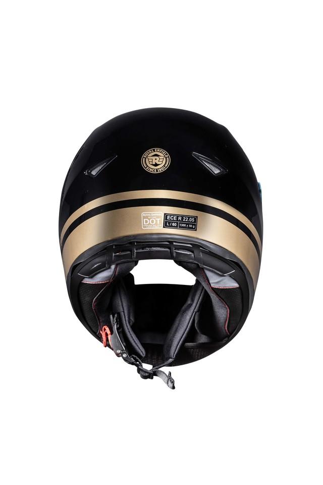 Buy ROYAL ENFIELD Black Mens Helmet Full Face With Visor Shoppers Stop