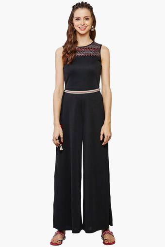 womens flared jumpsuit
