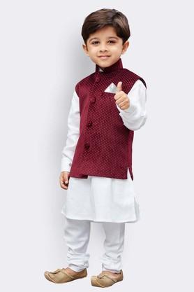 Kurta pajama with deals jacket for kids