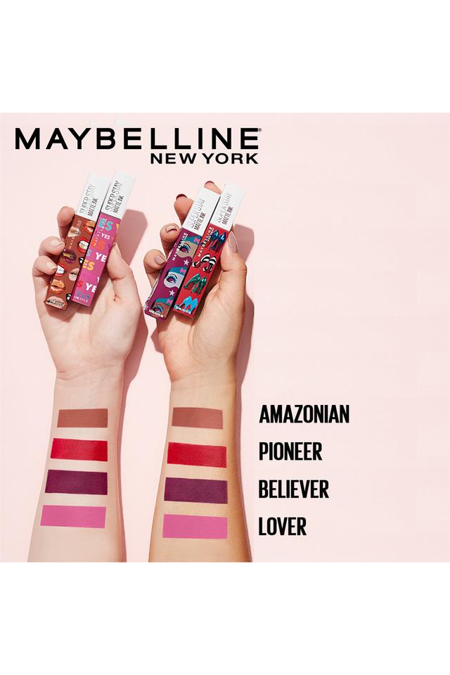 maybelline amazonian lipstick