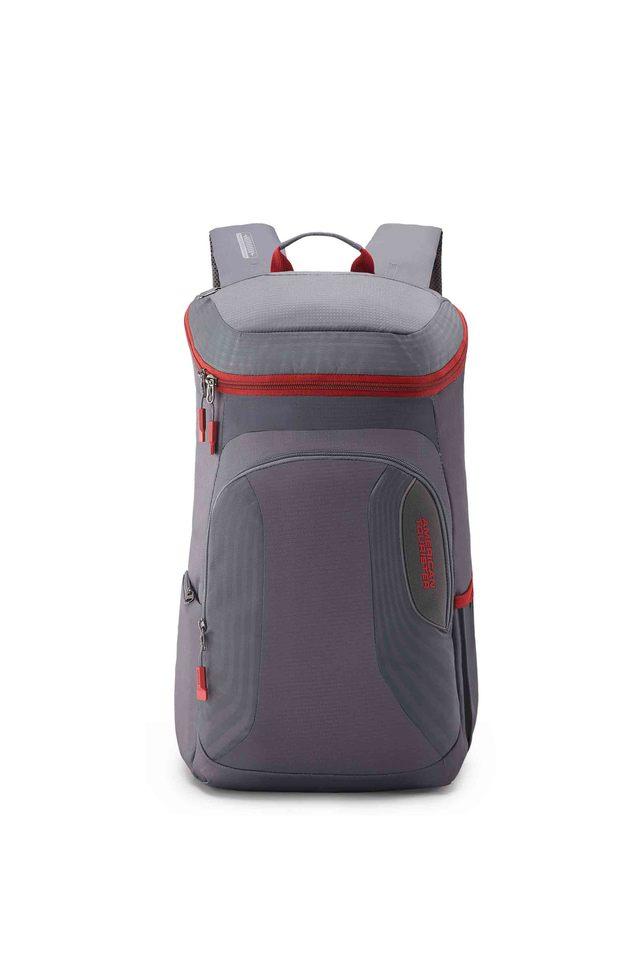 Buy AMERICAN TOURISTER Grey Unisex Spur Polyester Backpack Shoppers Stop