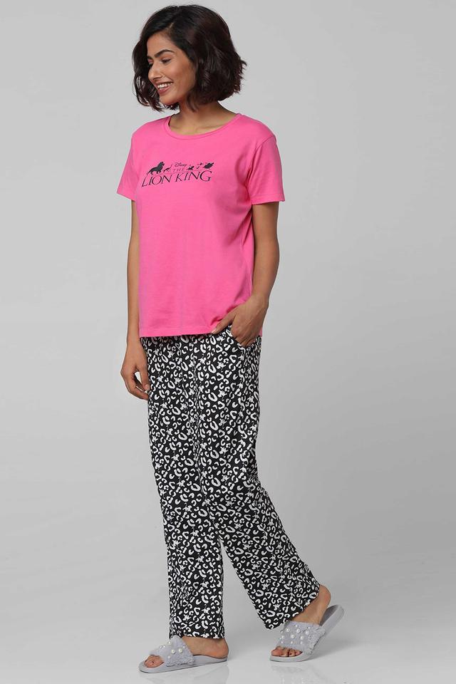 Women s Cotton Printed Pyjama Set