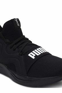 All black high clearance top pumas