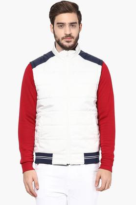 Buy OCTAVE Mens Zip Through Solid Reversible Jacket Shoppers Stop