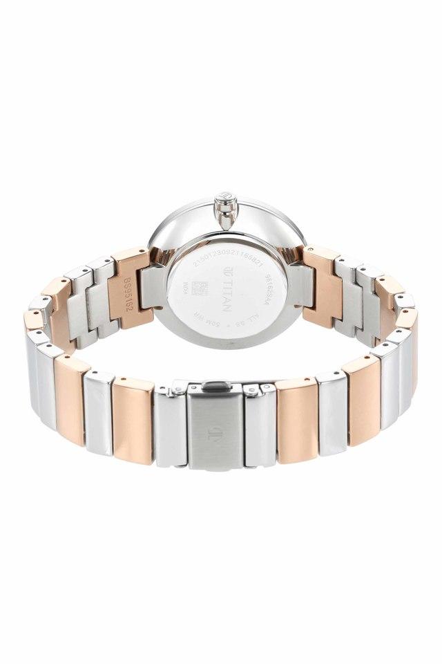 Titan mother of hot sale pearl dial analog watch