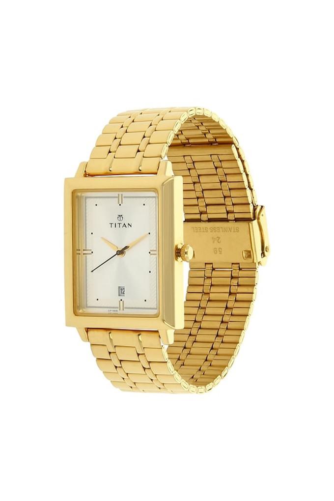 Titan watches gold on sale color