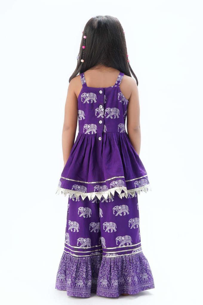 Little on sale girls sharara