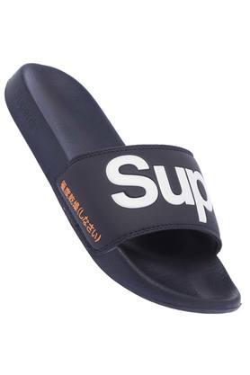 Superdry best sale slides black