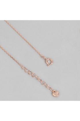 Rose gold plated sterling silver chain sale