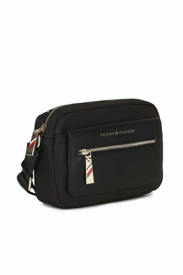 Tommy hilfiger black store sling bag