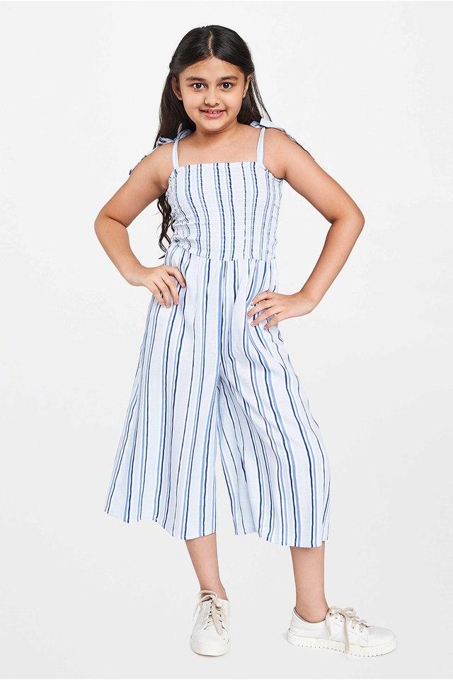 Girls striped outlet dress