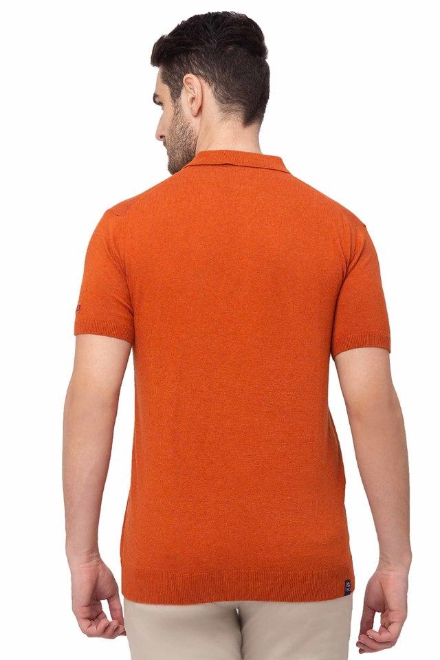 BEING HUMAN -  Orange T-Shirts & Polos - Main