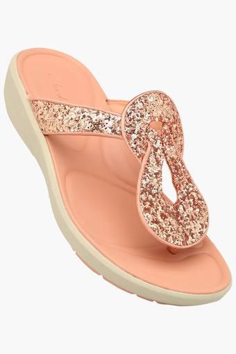 clarks wedge flip flops