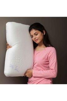 Wife Pillow. Soft Medium Support. Ergonomic Arm Holes Positioner. Bed Side Sleeper. Shoulder, Cervical Neck & Rotator Cuff Pain Relief. Fiber Fill