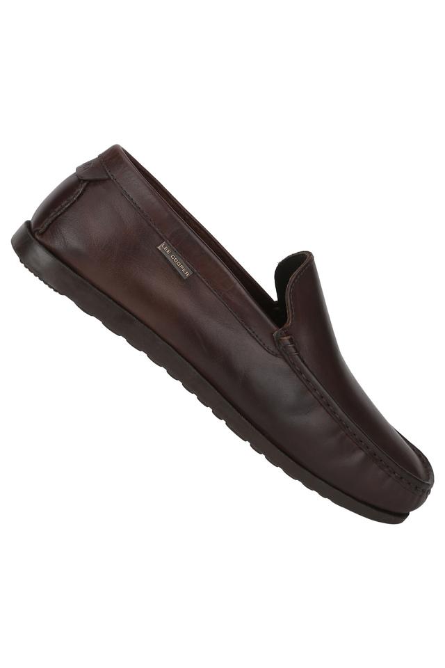 Buy LEE COOPER Mens Leather Slipon Loafers