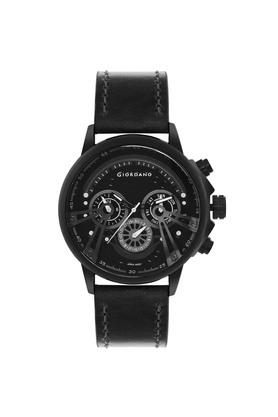 Giordano shop leather watch