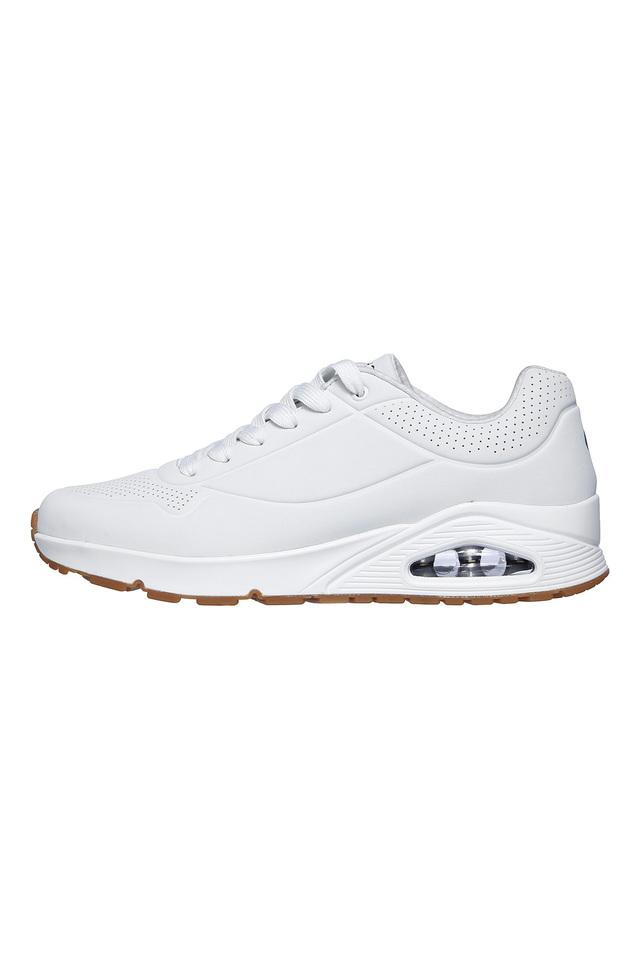 Skechers running shoes discount white