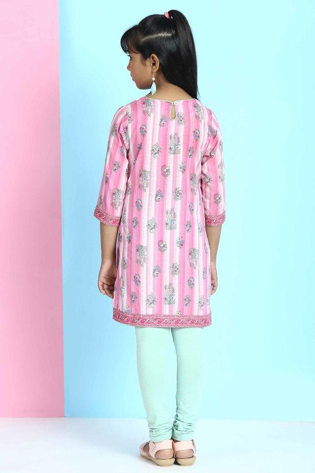 BIBA Girls Festive & Party Salwar and Kurta Set Price in India