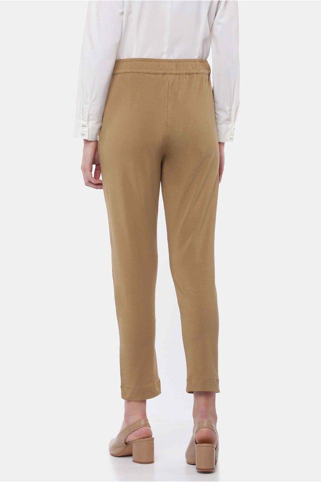 Buy VARANGA Women Solid Flex Rayon Straight pants