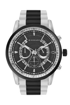 Giordano watch black metal sale