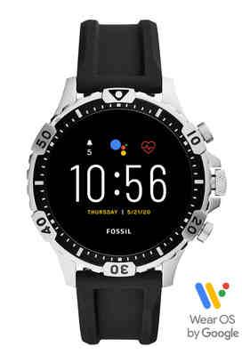 Buy FOSSIL Mens Gen 4 Explorist HR Stainless Steel Silicone