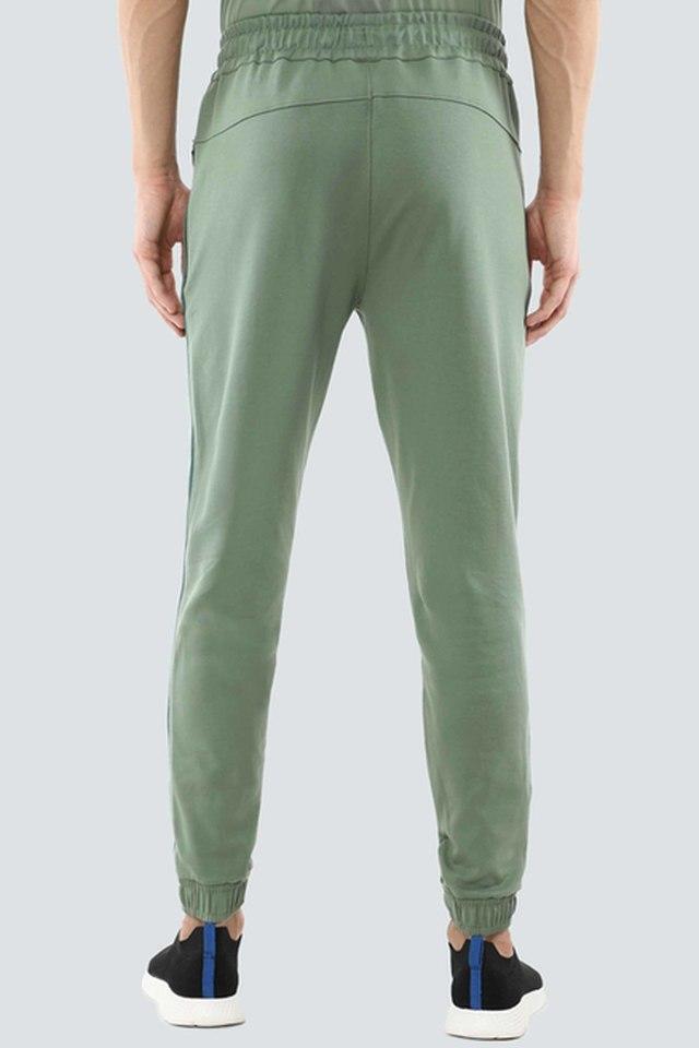 Pepe Jeans Green Cotton Skinny Fit Joggers