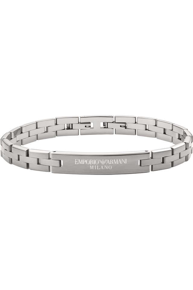 Emporio armani stainless steel shop bracelet