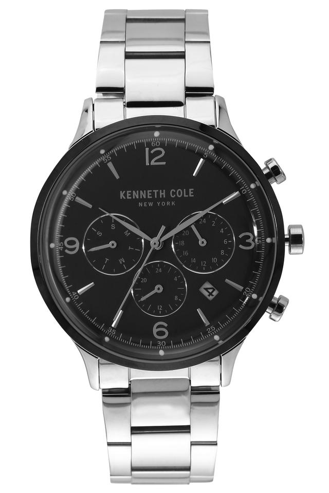 Kenneth cole black hot sale watch with rubber strap