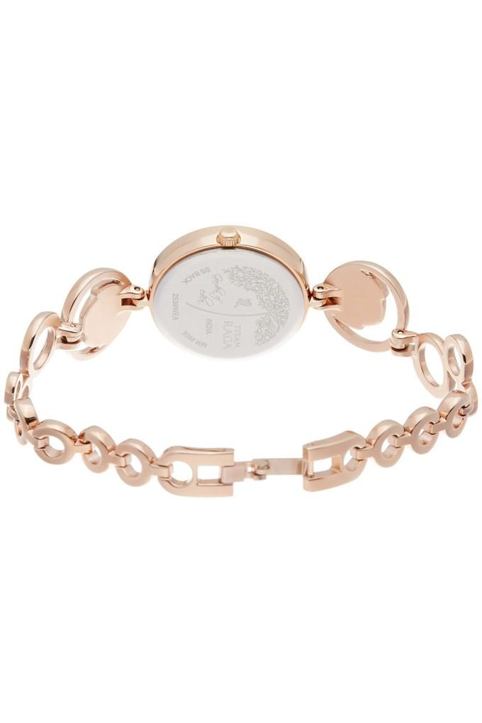 Buy TITAN Womens Analogue Metallic Watch NK2539KM01 Shoppers Stop