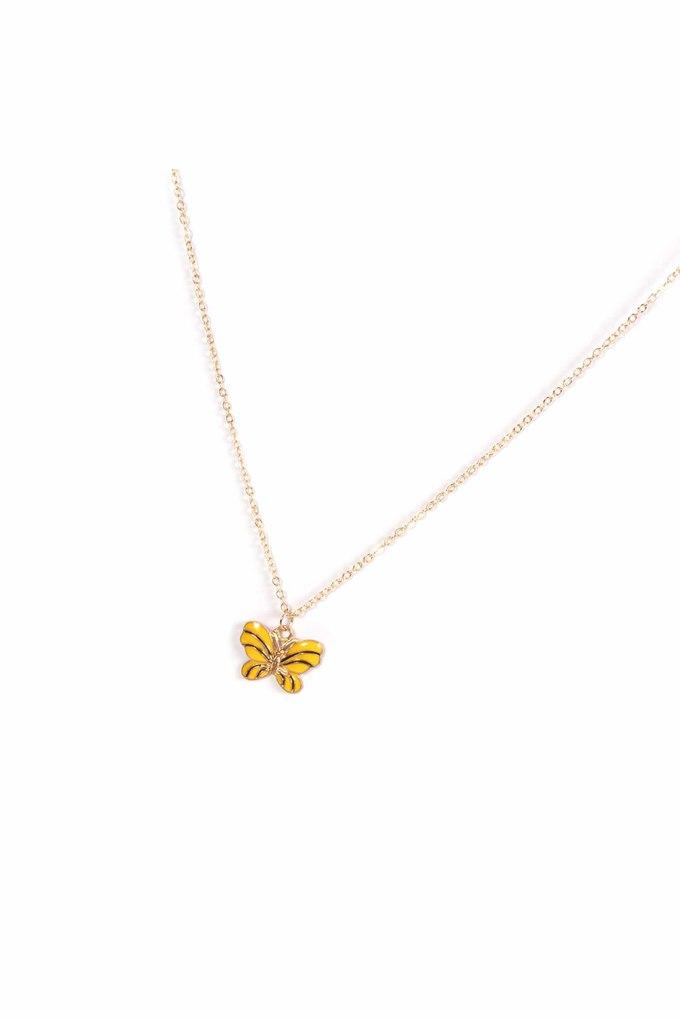 Small Airplane Air Tractor Necklace in 14kt Gold | AgriJewelry