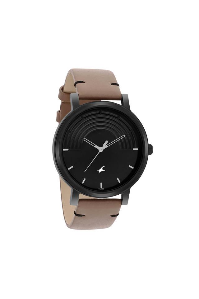 Fastrack economy analog online black dial men's watch