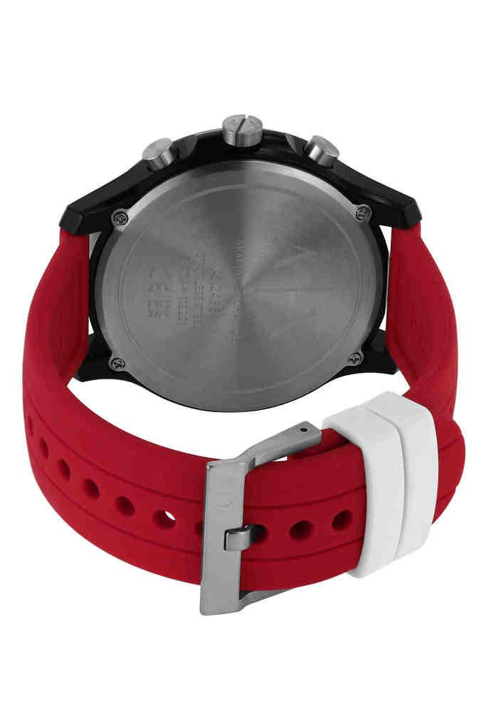 Armani exchange silicone on sale watch