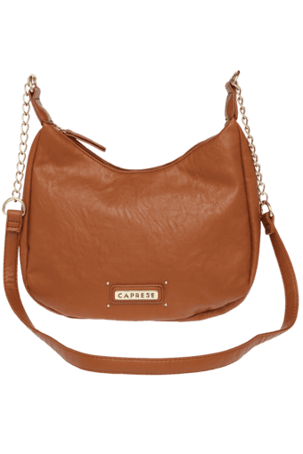 tan sling bag