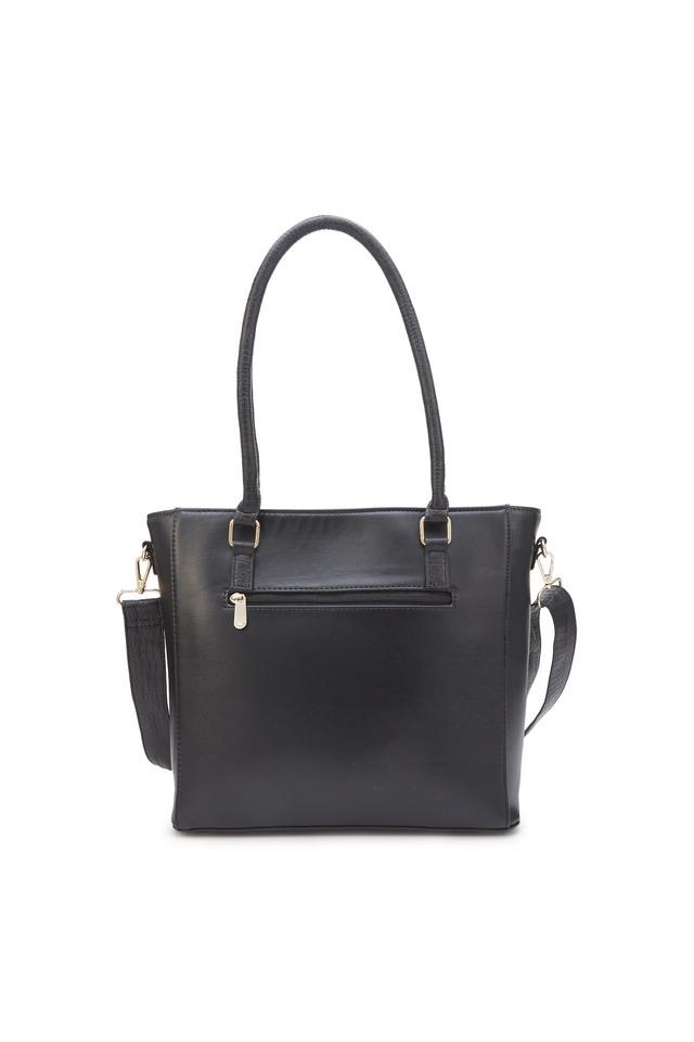 Buy Tommy Hilfiger Jacquard Zipper Closure Womens Casual Tote Bag (BLACK,  XL) at Amazon.in